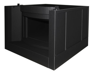 Grundmodell Staatstheater Stuttgart, Kleines Haus; Schrägansicht