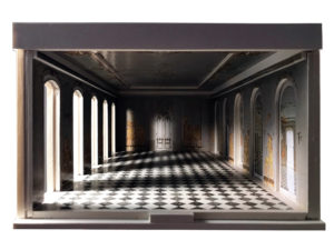 Ovidgalerie 2 Neue Kammern Potsdam Theater Modellbau 1:50 cm Anja Koch-Kenk Berlin